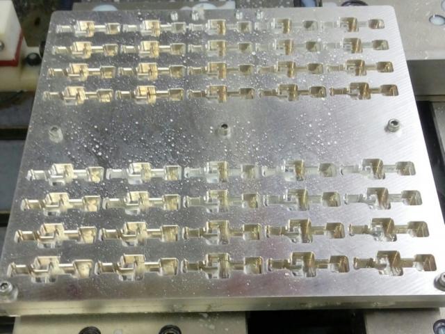 Paleta aluminiowa podczas realizacji serii produkcyjnej